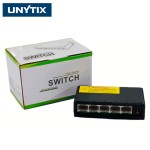 Switch Gigabit Ethernet de 5 Puertos 10/100/1000Mbps – Carcasa de Metal – Alta Velocidad