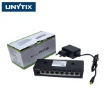 Switch Gigabit Ethernet de 8 Puertos (Carcasa Metálica) - 1000Mbps Unytix One GigaStream 