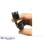 Cable Adaptador PCIe 6 Pines a 8 Pines para Tarjeta Gráfica – 12,7 cm