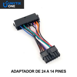 Conector Adaptador PSU ATX 24 pines a 14 pines para Lenovo M92P M93P H530 | Unytix One