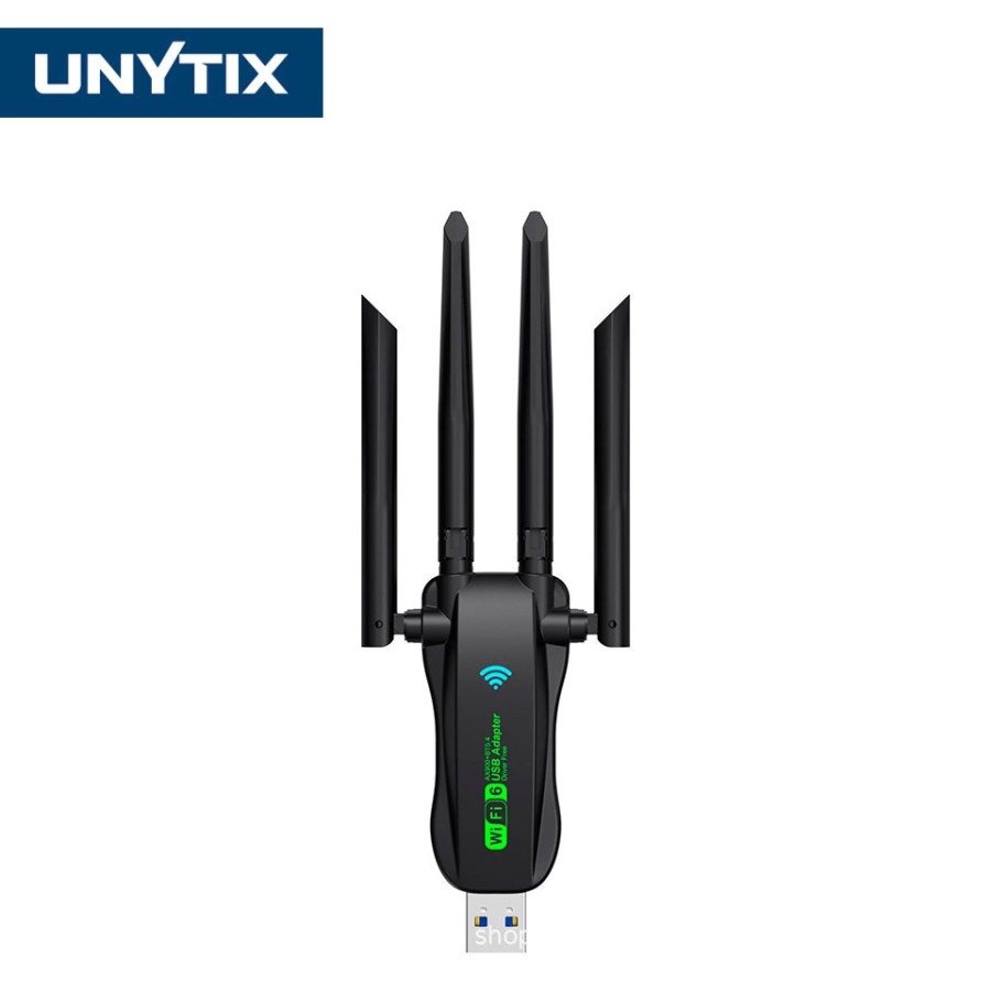 Adaptador USB WiFi 6 AX900 Dual Band 5G/2.4G + Bluetooth 5.4– Alta Velocidad – Plug and Play