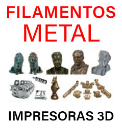 Filamentos metal para impresora 3D en Azuqueca, Alovera