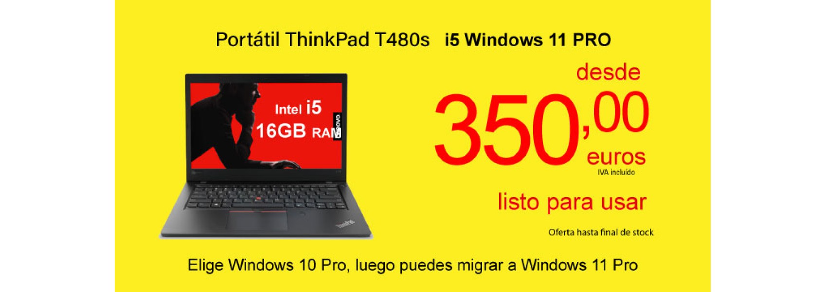 Portátil Lenovo desde 280€ en Azuqueca, Alovera, Villanueva