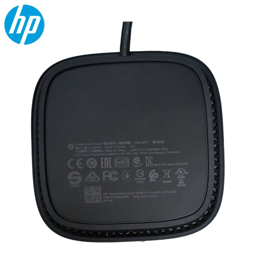 Estación de Acoplamiento HP Thunderbolt Dock 120W G2 Grado A 5CG951X76X