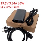 Cargador para portátil DELL Inspiron 19.5V 3.34A 65W, conector diámetro 7.4*5.0 mm