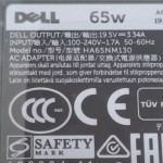 Cargador para portátil DELL Inspiron 19.5V 3.34A 65W, conector diámetro 7.4*5.0 mm