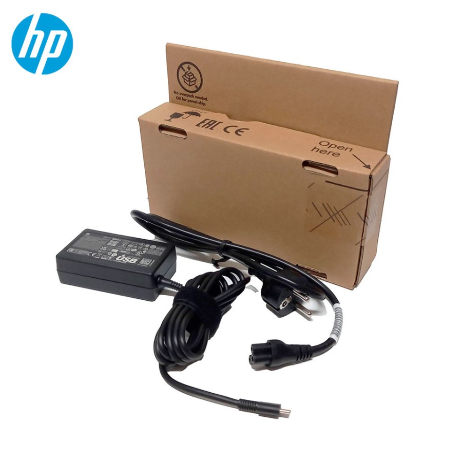 Cargador Original HP 65W USB-C para Portátil – 1P3K6AA#ABB