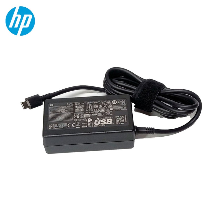 Cargador Original HP 65W USB-C para Portátil – 1P3K6AA#ABB