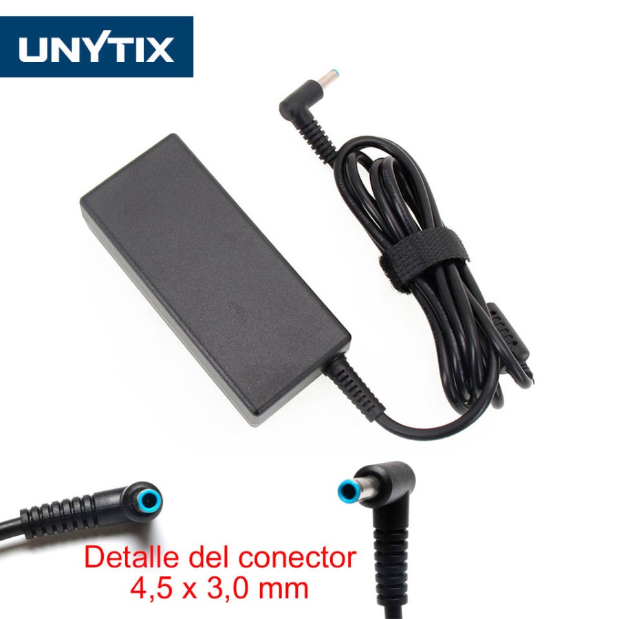Cargador compatible HP 65W 19.5V Pin Azul – Unytix ONE A045R045HUTX
