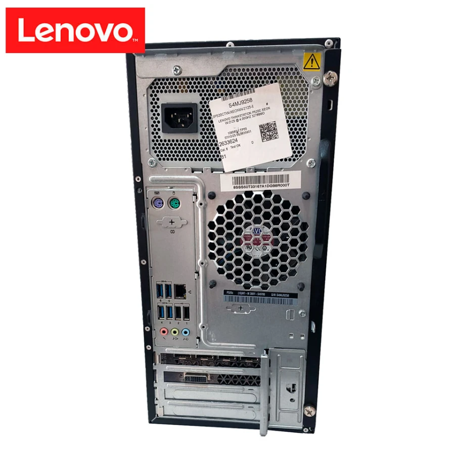 Lenovo ThinkStation P520c Workstation Intel Xeon W-2125 4.00GHz (4.5GHz Turbo) 64GB RAM 256GB SSD NVMe NVIDIA Quadro M5000 8GB Windows 11 Pro