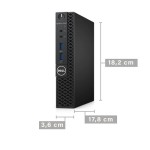 Micro torre Dell Optiplex 3050 i5 6500T, 8GB RAM, Wi-Fi, BT, Windows 10 Pro en Azuqueca, Alovera