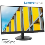 Lenovo Monitor C27-35 , monitor gaming de 27" Full HD, AMD FreeSync, HDMI 1.4, VGA