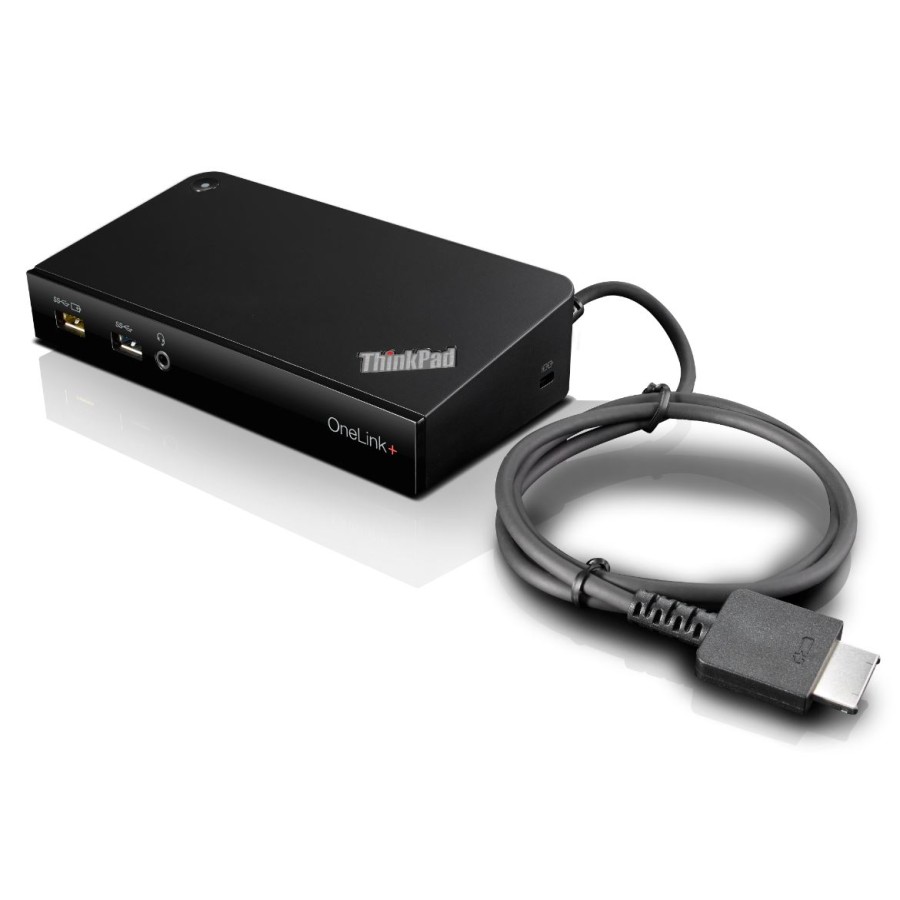 Dock, Estación de acoplamiento ThinkPad OneLink+ Dock compatible con ThinkPad Yoga, tablet, ver más info. Adaptador