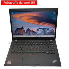 Lenovo ThinkPad X13 AMD Ryzen 3 Gen 1 13.3" Memoria RAM 8GB 256GB SSD Windows 11 Pro - Grado A+