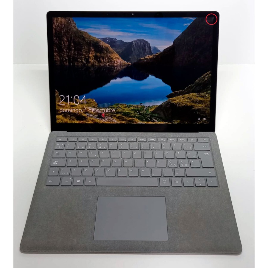Portátil Microsoft Surface Laptop 2 i5-8350U 8GB 256GB 13,5" Dual WIFI + BT Win 10 PRO
