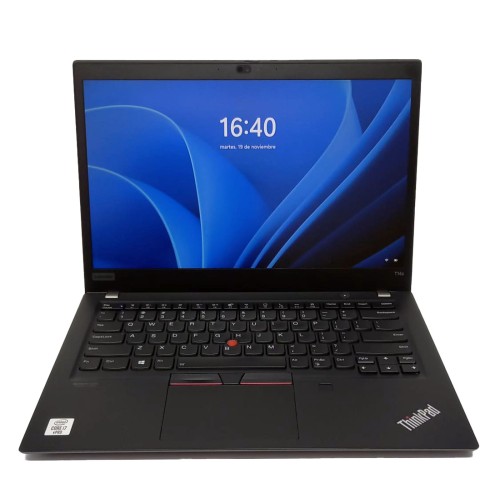 Portátil Lenovo ThinkPad T14s i7-10610U 8GB 256 SSD pantalla de 14" Windows 11 Pro