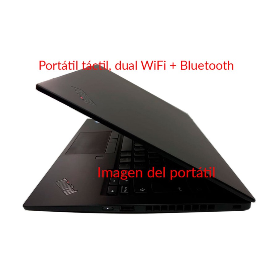 Lenovo ThinkPad X1 Carbon 7ª Gen Intel Core i5-8365U/16GB/256GB SSD/14", Pantalla táctil, teclado en español.