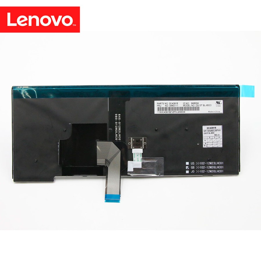Teclado Español Lenovo ThinkPad T460 T470 T480 Original Repintado Láser