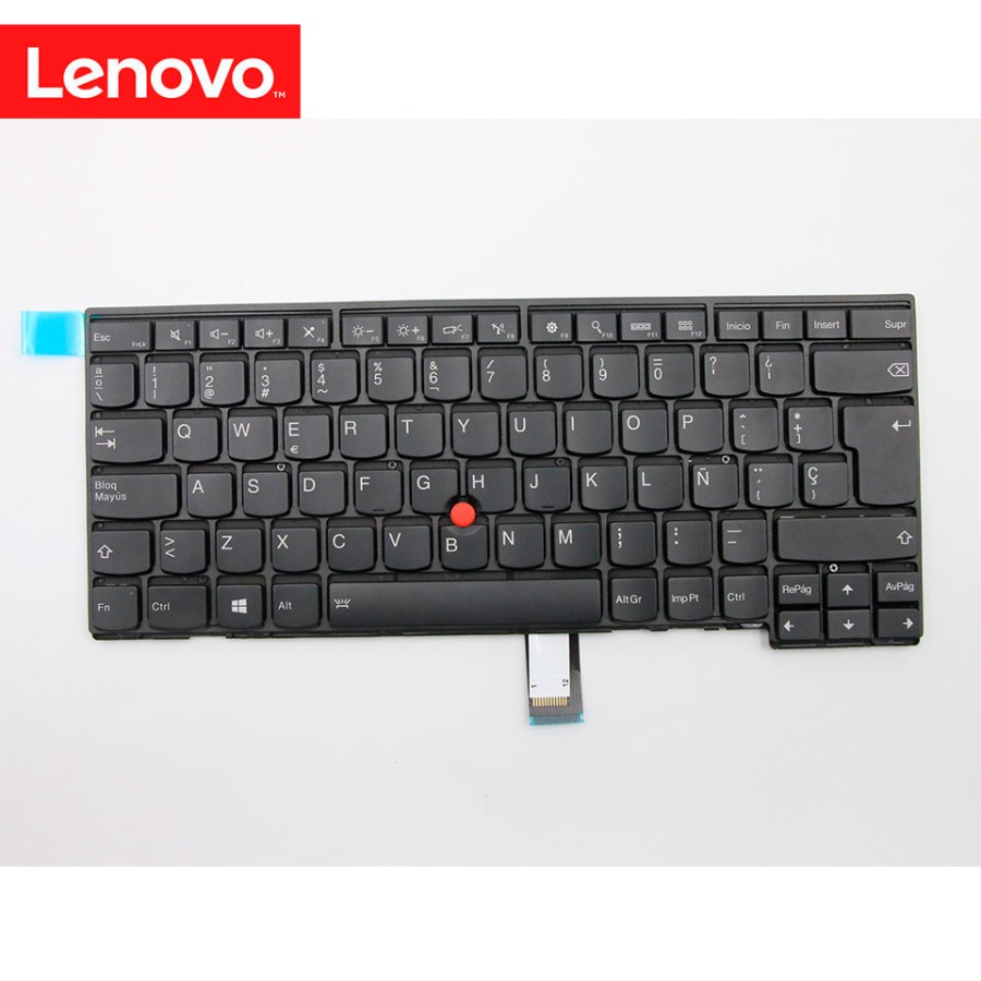 Teclado Español Lenovo ThinkPad T460 T470 T480 Original Repintado Láser