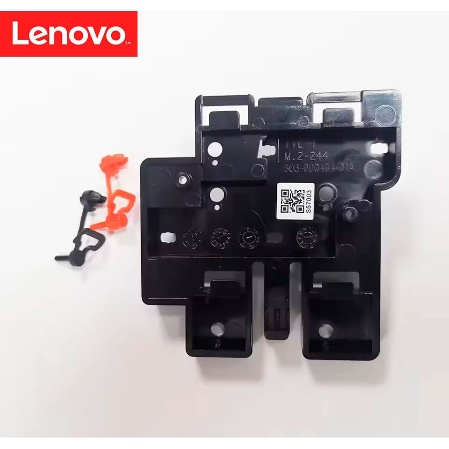 Soporte de instalación Original SSD M.2 | 4XF0U53614 para Lenovo ThinkCentre M720s M920s - Negro
