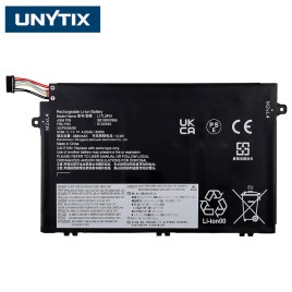 Batería compatible para Lenovo ThinkPad E480, E490, E580, E590, E14 Gen 1 - 11.1V 45Wh | L17L3P51 01AV445 - UNYTIX
