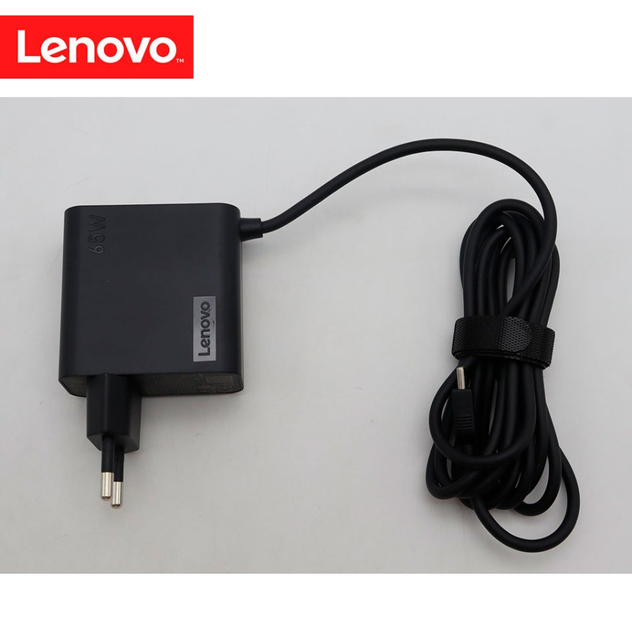 Cargador Lenovo 65W USB-C EU Negro - PN: 5A10W86265