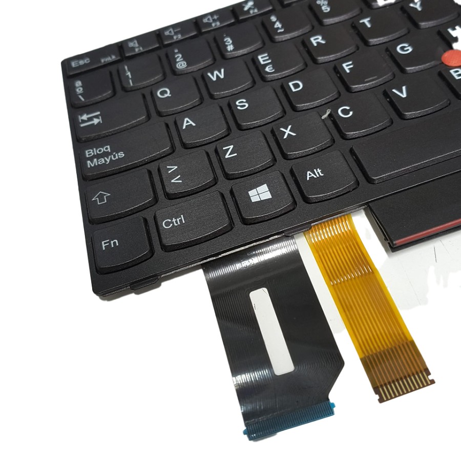 Teclado Lenovo ThinkPad E480/E485/T480s/T490/T495/L380/L390/L480 Español – Original Reimpreso Láser Premium