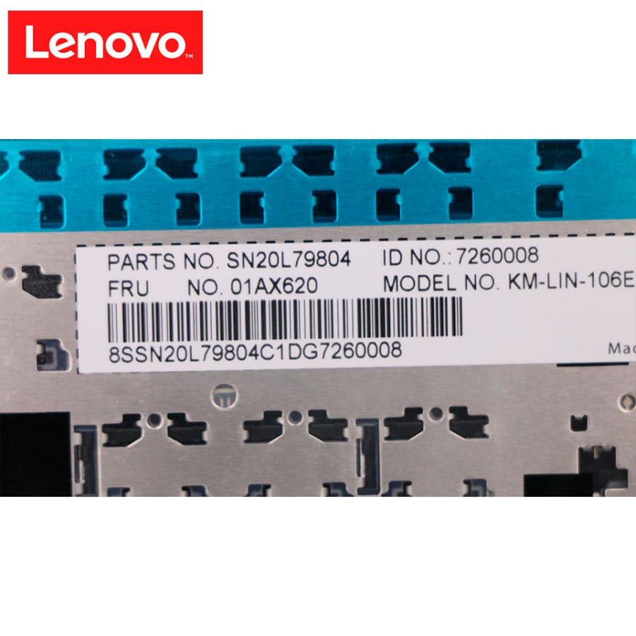 Teclado español Lenovo ThinkPad L570 Nuevo 01AX620 Sin retroiluminación