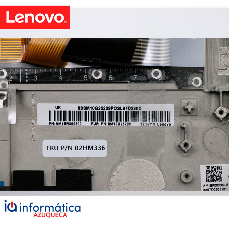 Lenovo ThinkPad T14s T490s T495s Teclado Español Negro Retroiluminado + Carcasa – 02HM336