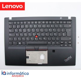 Lenovo ThinkPad T14s T490s T495s Teclado Español Negro Retroiluminado + Carcasa – 02HM336