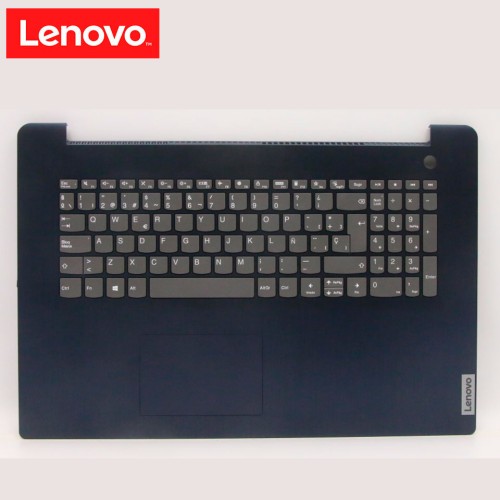 Cubierta C con Teclado Lenovo IdeaPad 3-17 Gen 6 Español Azul Abismo con Huella 5CB1B96567