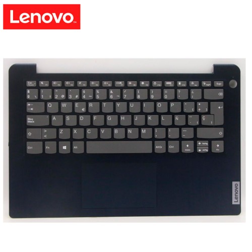 Cubierta C con Teclado Lenovo IdeaPad 3-14ITL6 Azul Abismo con Huella 5CB1B97650