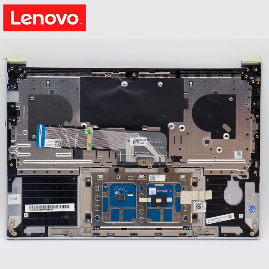 Cubierta C con Teclado y Touchpad Lenovo Yoga Slim 7 Pro 14ARH7 Español Gris Nube 5CB1J51033