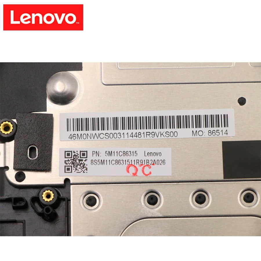 Teclado + Palmrest Lenovo Original 5M11C86315 ThinkPad 14W Gen 2 Español Negro