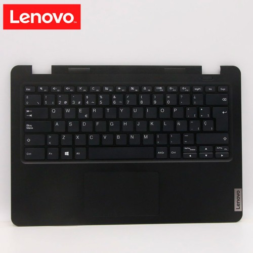Teclado + Palmrest Lenovo Original 5M11C86315 ThinkPad 14W Gen 2 Español Negro
