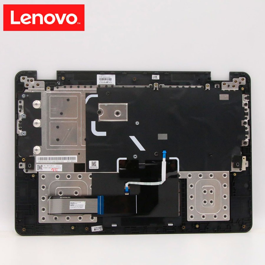 Teclado + Palmrest Lenovo Original 5M11C86315 ThinkPad 14W Gen 2 Español Negro