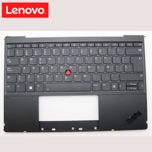 Cubierta C con Teclado Lenovo ThinkPad Z13 Gen 1 Español Negro/Bronce Retroiluminado 5M11H95021