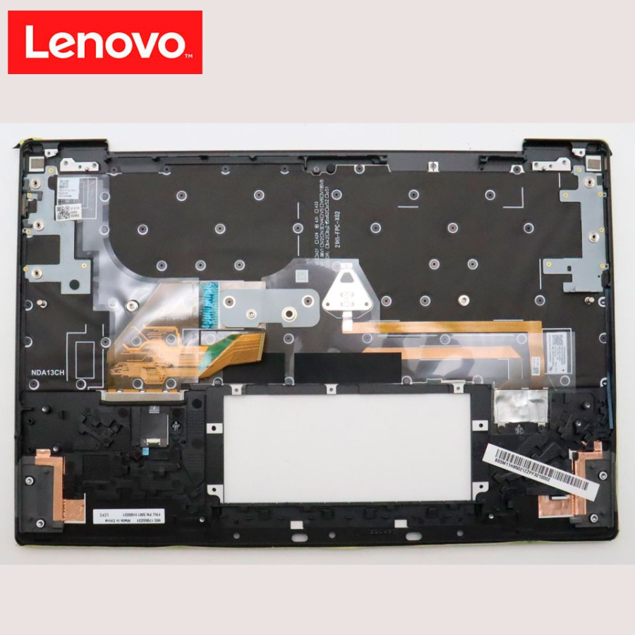 Cubierta C con Teclado Lenovo ThinkPad Z13 Gen 1 Español Negro/Bronce Retroiluminado 5M11H95021