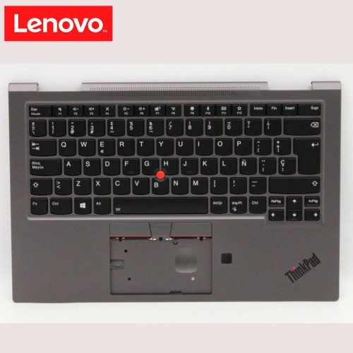 Cubierta C con Teclado Lenovo ThinkPad Z13 Gen 1 Español Gris Hierro Retroiluminado