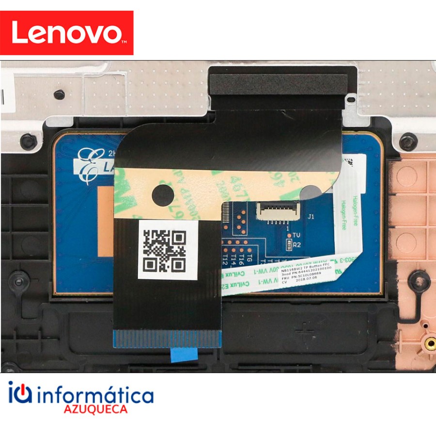 Cubierta y Teclado Lenovo Winbook 100e 81CY Retroiluminado Español Negro – 5CB0Q40384