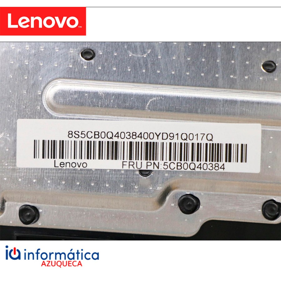 Cubierta y Teclado Lenovo Winbook 100e 81CY Retroiluminado Español Negro – 5CB0Q40384