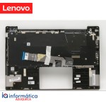 Teclado y Reposamanos Lenovo IdeaPad S530-13IWL Español Retroiluminado Gris con Huella – 5CB0S16098