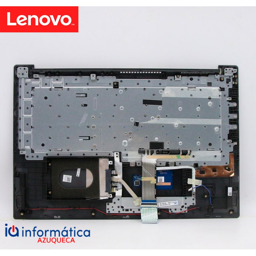 Cubierta y Teclado Lenovo Ideapad L340-17IWL Negro Granito – 5CB0S17149 Tapa Reposamanos Touchpad