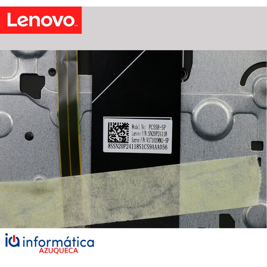 Cubierta + Teclado Lenovo IdeaPad S540-15IWL / 15IML Retroiluminado Español 5CB0U42557