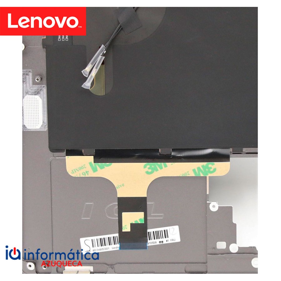 Teclado y Tapa Reposamanos Lenovo Yoga S940-14IIL Español Retroiluminado Gris Hierro – 5CB0W43495