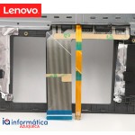 Cubierta y Teclado Lenovo ThinkBook 15-IIL / 15-IML Retroiluminado Español Gris Mineral con Huella – 5CB0W45230