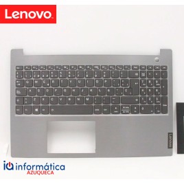 Cubierta y Teclado Lenovo ThinkBook 15-IIL / 15-IML Retroiluminado Español Gris Mineral con Huella – 5CB0W45230
