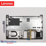 Cubierta y Teclado Lenovo ThinkBook 15-IIL / 15-IML Retroiluminado Español Gris Mineral con Huella – 5CB0W45230