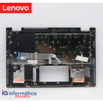 Teclado y Reposamanos Lenovo IdeaPad Flex 5-14 Español Retroiluminado Gris Platino con Huella – 5CB0Y85367