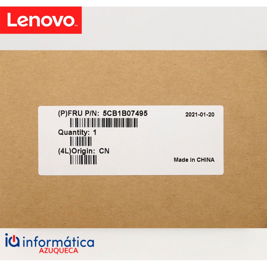 Cubierta y Teclado Lenovo ThinkBook 15p IMH – 5CB1B07495 Español con Touchpad